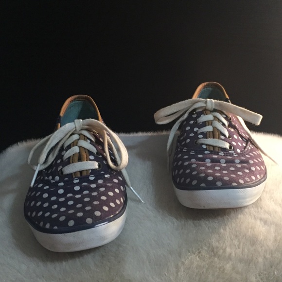 Navy Polka Dot Keds - Picture 8 of 8